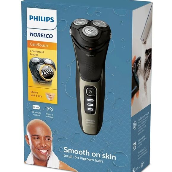 Philips Norelco Care Touch Rechargable Wet/Dry Electric Shaver
